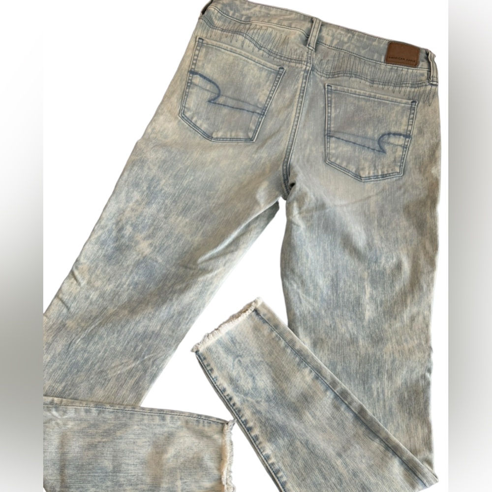 American Eagle Outfitters 360 next level stretch hi-rise jeggings jeans size 10